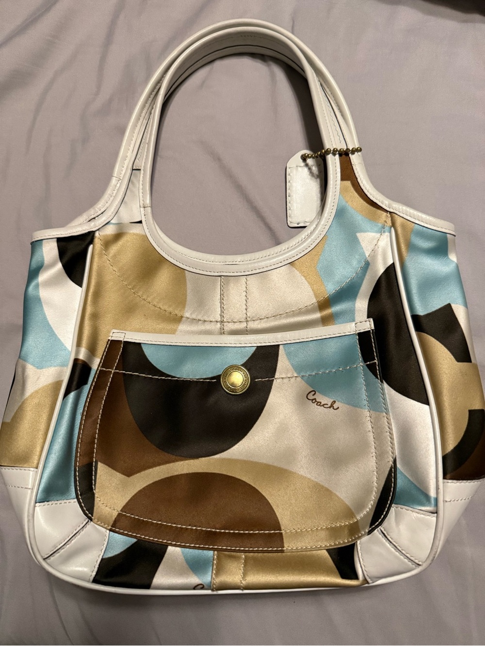 Coach Ergo Scarf Print Y2K Bag